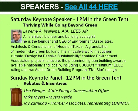 Speaker Schedule