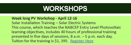 PV Workshop